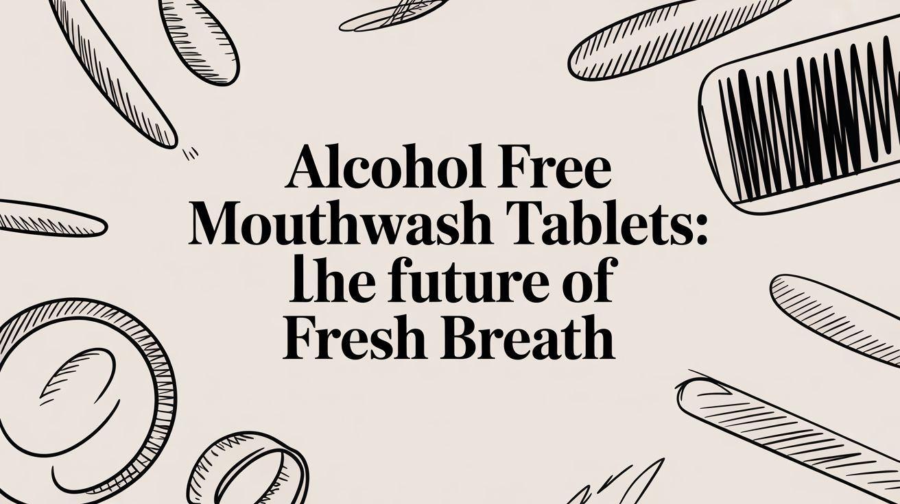 Alcohol Free Mouthwash Tablets: The Future of Fresh Breath