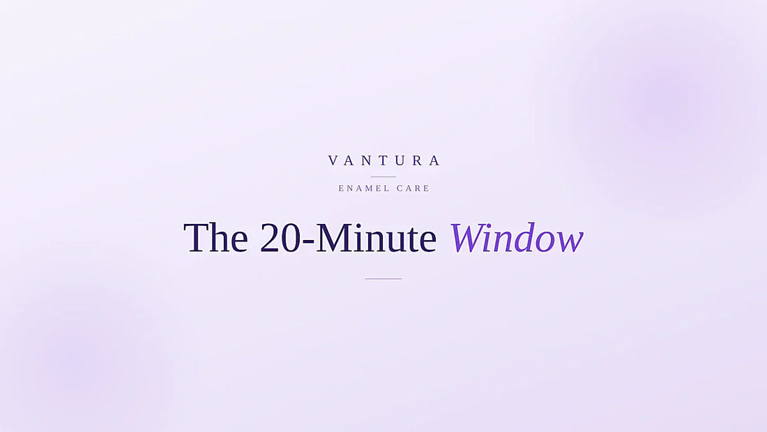 The 20-minute window - why chewing gum after meals protects enamel - Vantura