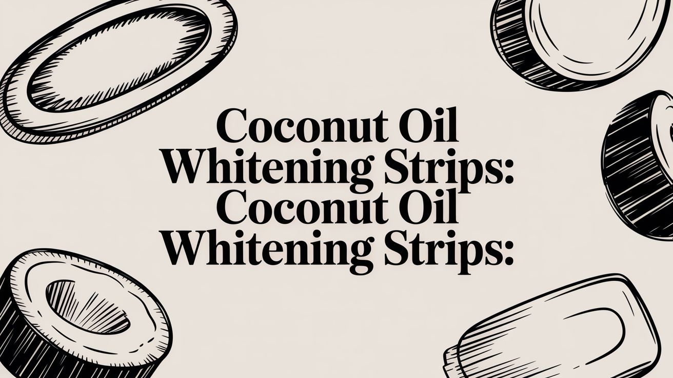 Coconut Oil Whitening Strips: Coconut Oil Whitening Strips:
