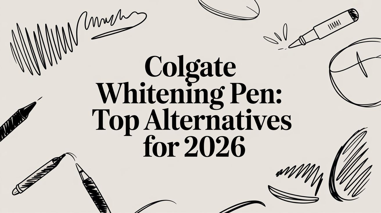 Colgate Whitening Pen: Top Alternatives for 2026