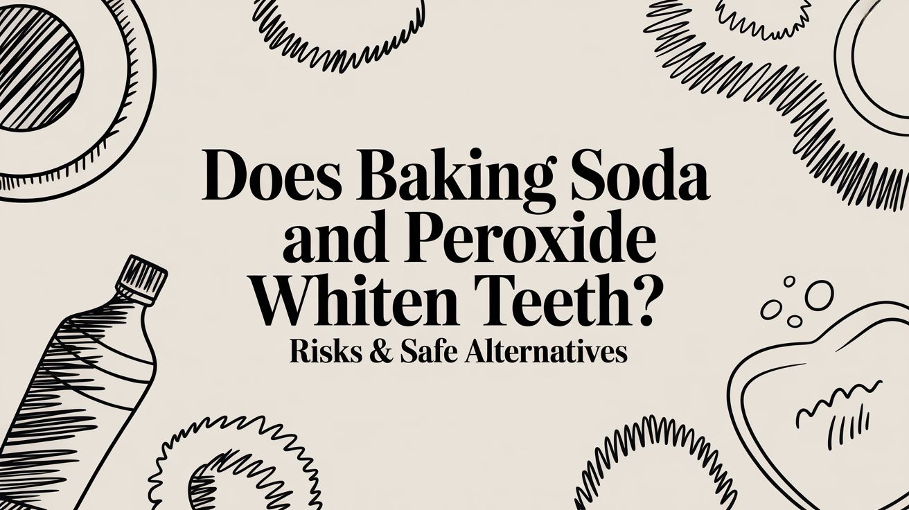 Does Baking Soda and Peroxide Whiten Teeth? The Risks & Safer Alternatives