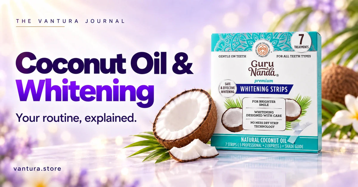 Coconut Oil & Whitening — Coconut Oil Whitening Strips (16-Day Treatment)