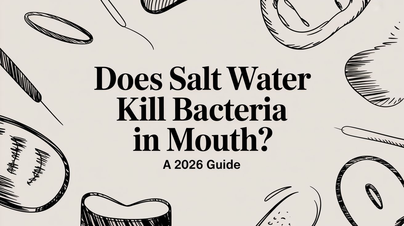 Does Salt Water Kill Bacteria in Mouth? A 2026 Guide