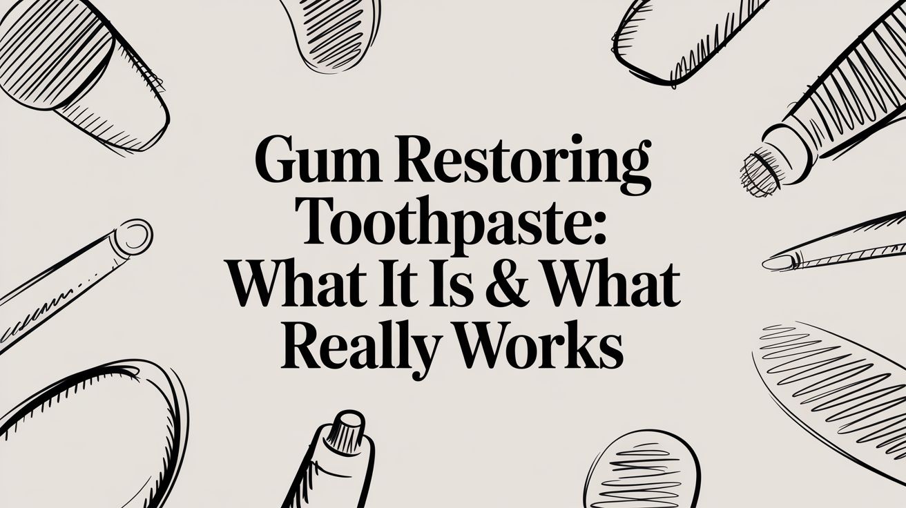 Gum Restoring Toothpaste: What It Is & What Really Works
