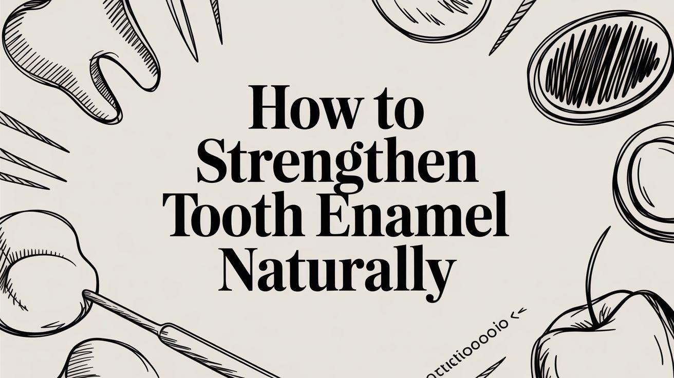How to Strengthen Tooth Enamel Naturally in 2026: A Simple Guide