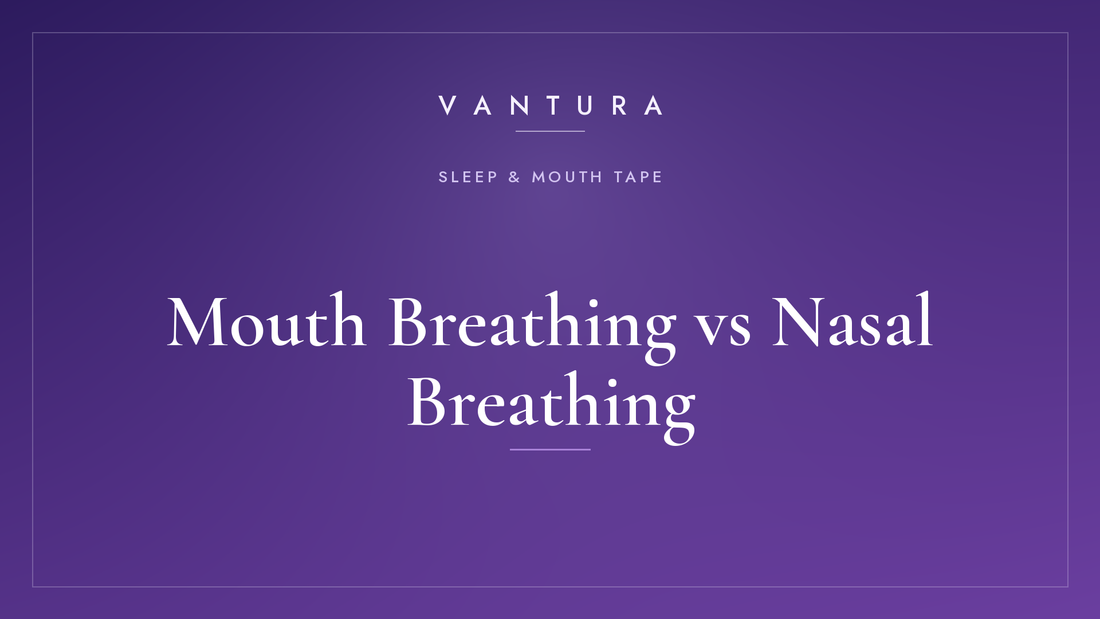 Mouth Breathing vs Nasal Breathing