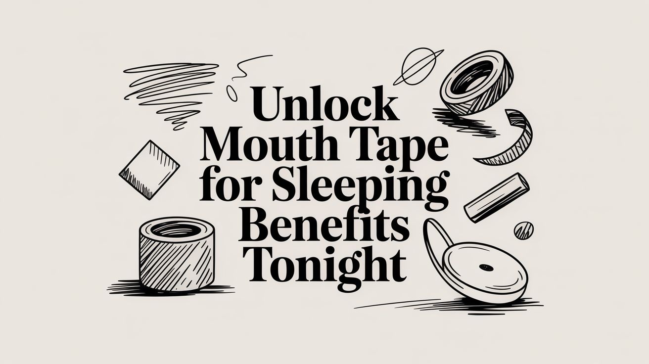 Unlock Mouth Tape for Sleeping Benefits Tonight