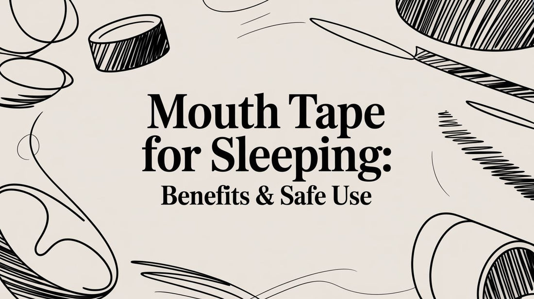 Mouth Tape for Sleeping: Benefits & Safe Use