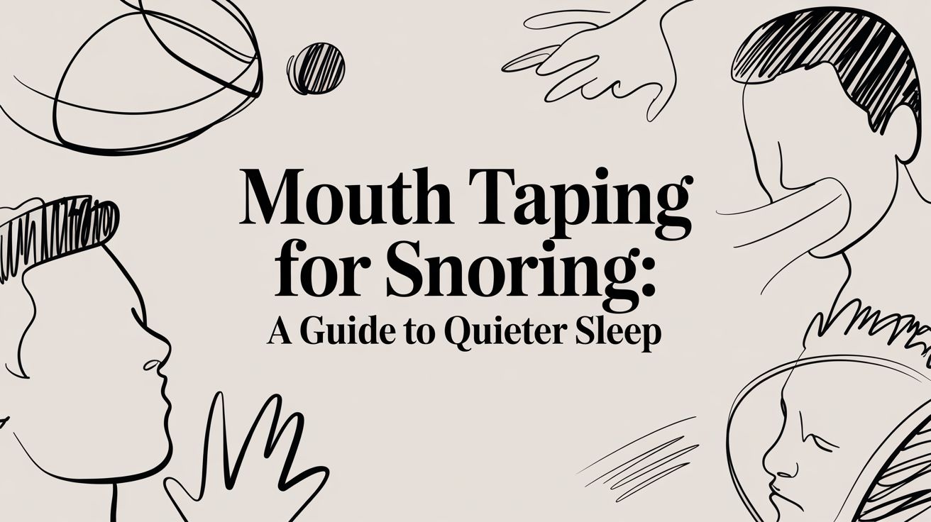 Mouth Taping for Snoring: A Guide to Quieter Sleep