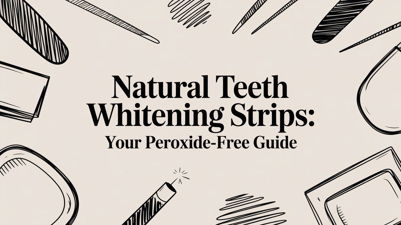 Natural Teeth Whitening Strips: Your Peroxide-Free Guide