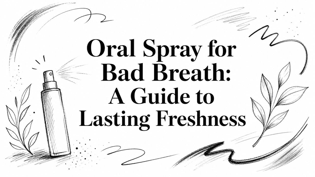 Oral Spray for Bad Breath: A Guide to Lasting Freshness