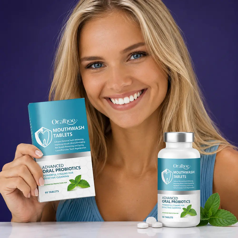 Oral microbiome mouthwash tablets by Vantura