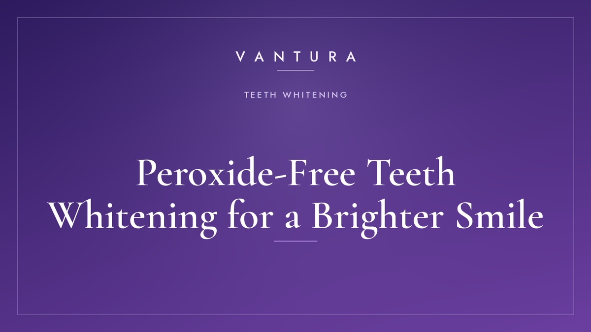 Peroxide-Free Teeth Whitening