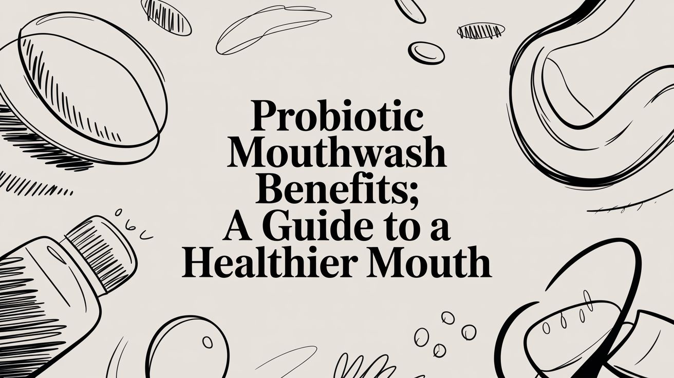 Probiotic Mouthwash Benefits: A Guide to a Healthier Mouth