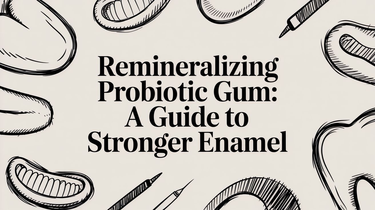 Remineralizing Probiotic Gum: A Guide to Stronger Enamel