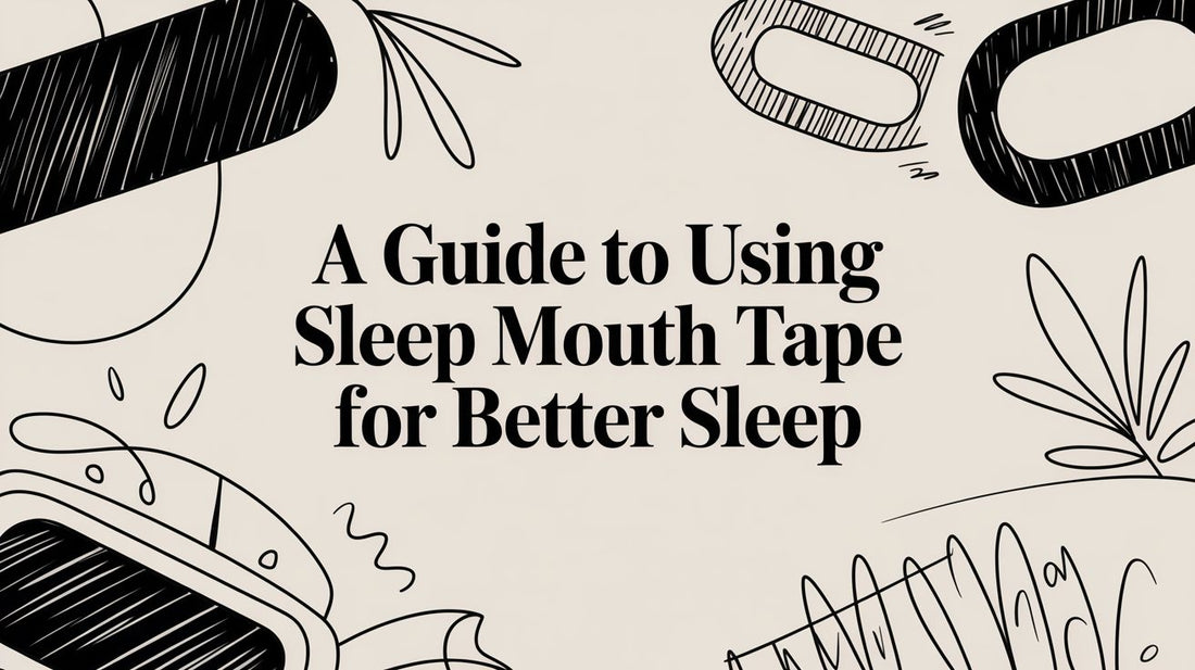 A Guide to Using Sleep Mouth Tape for Better Sleep