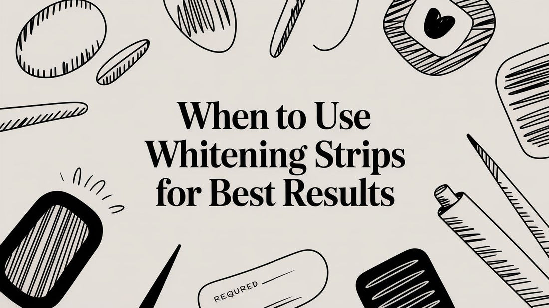 When to Use Whitening Strips for Best Results