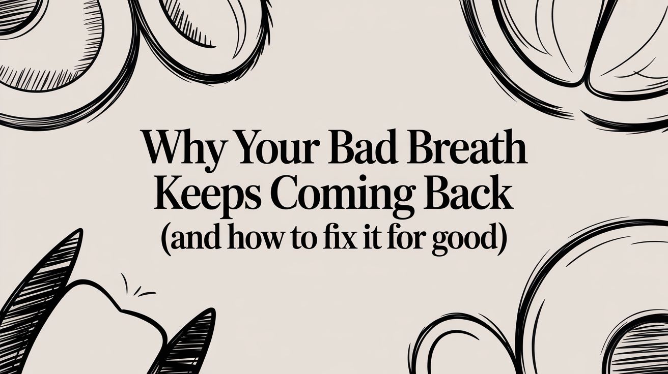 Why Your Bad Breath Keeps Coming Back (And How to Fix It for Good)