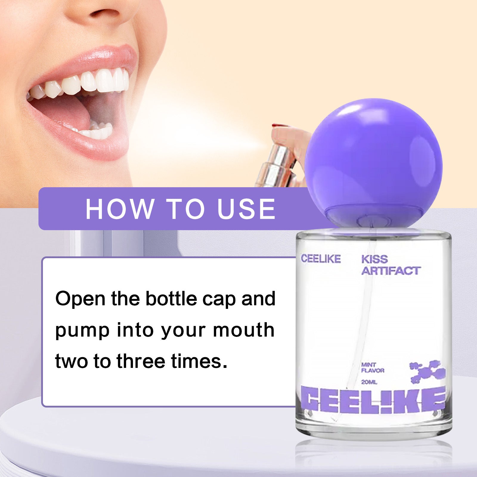 Probiotic Oral Spray Breath Freshener