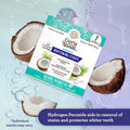 Natural coconut oil whitening