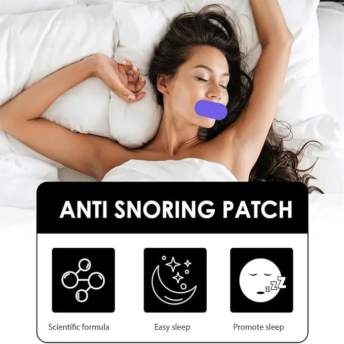 Anti snoring tape