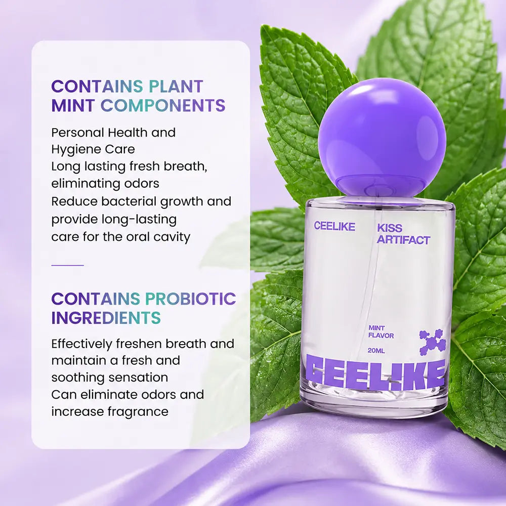 Vantura Probiotic Oral Spray — plant-based ingredients including probiotic strains