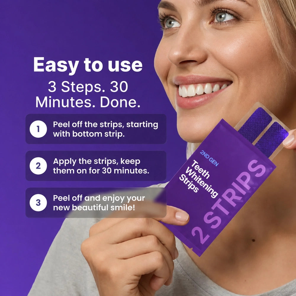 Purple Whitening Strips
