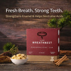 Fresh breath and strong teeh gum