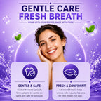 Purple Mouthwash for gentle care and fresh breath