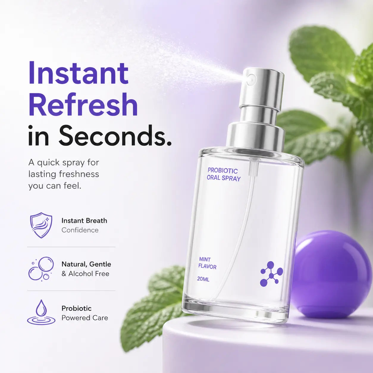 instant fresh breath in seconds 