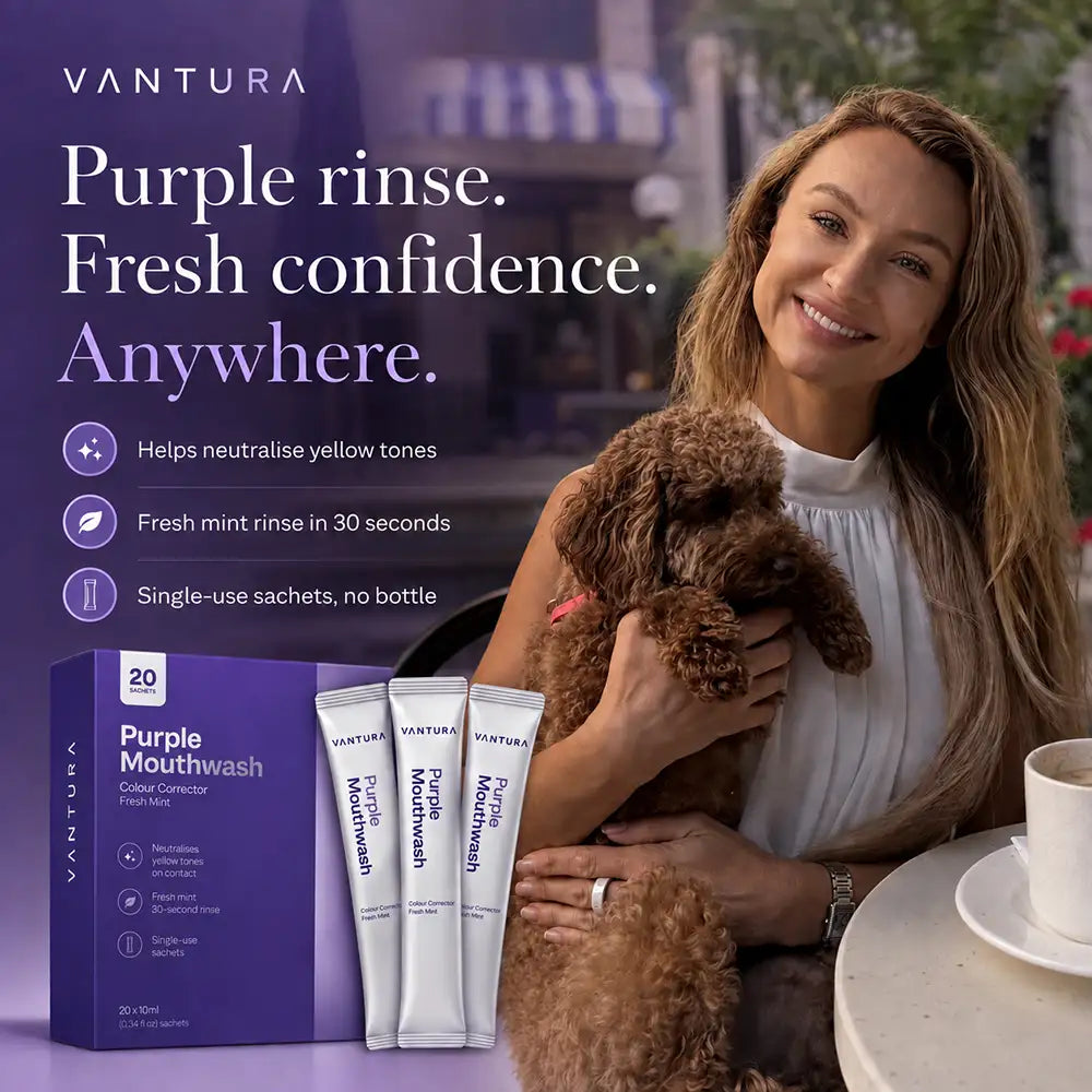 Purple Mouthwash – Brighter-Looking Smile